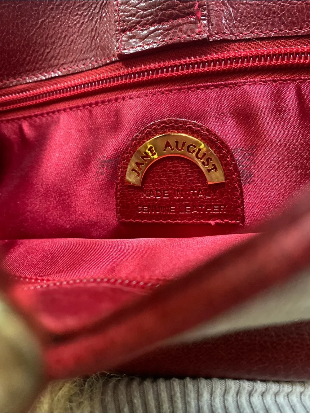 Jane August Unique, Never Used Handbag with Certificate of Authenticity!!